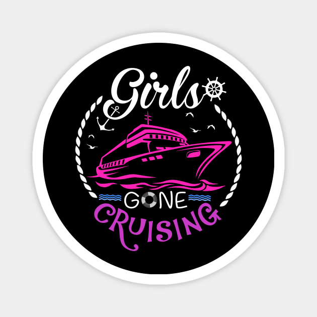 Girls Gone Cruising Magnet by EduardjoxgJoxgkozlov